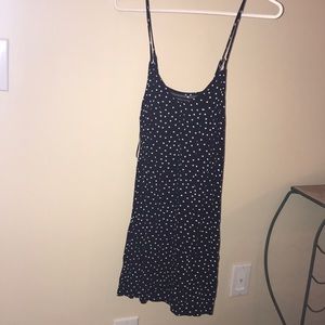 Kendall & Kylie Black/White Polka Dot Sundress